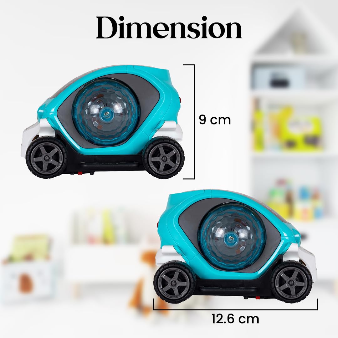 Stunt Car Toy with Music & 4D Vibrant Light Effects