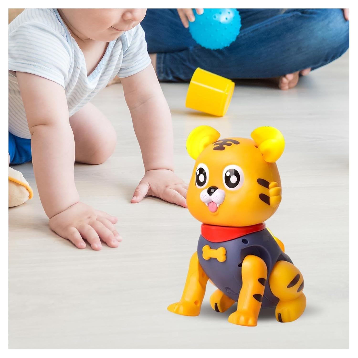 Jumping Tiger Toy with Music Electric Lovely Tiger Interactive Musical Toy