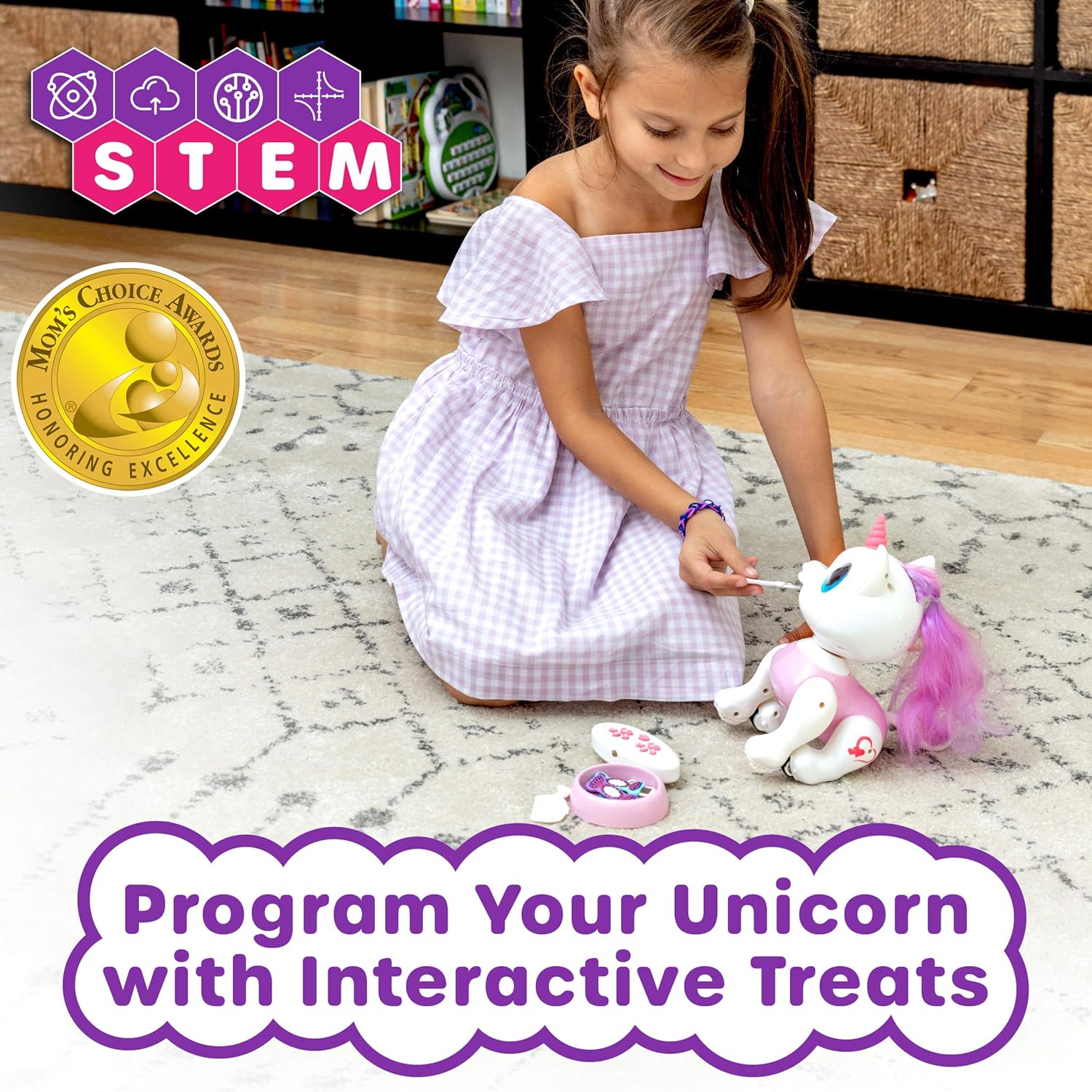 Power Your Fun Unicorn Robo Pets Unicorn Toy for Girls and Boys